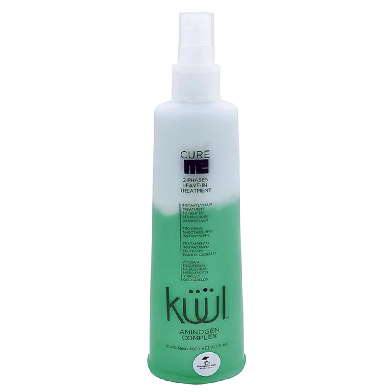 Scalp revitalizing serum-Kuul 2 Phases Leave-In Treatment Soft Moisture and Shine To Damaged Hair 10.14oz