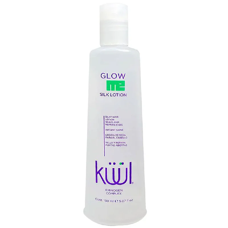 Scalp clarifying mask-Kuul Glow Me Silk Hair Lotion Seals Repairs Split Dry Ends Instant Shine Aminos 150ml