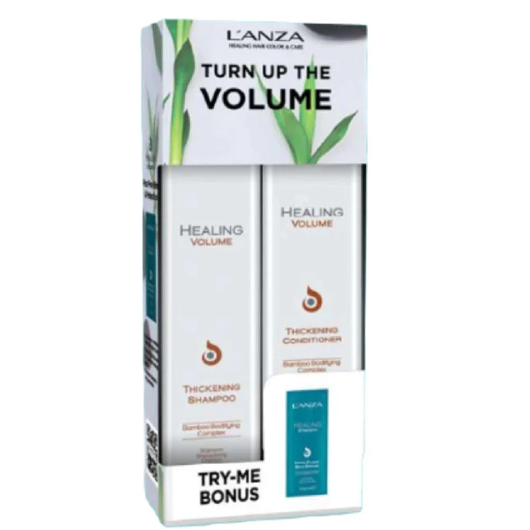 Hair fortifier-Lanza Summer Healing Volume Duo