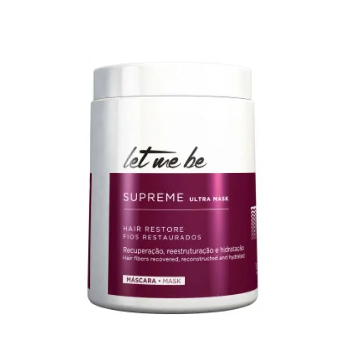 Hair care tips for summer-Let Me Be Supreme Ultra Deep Hair Mask Hair Restore Sealing Recovery Mask 1Kg - ProSalon