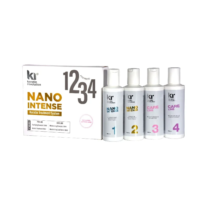 Shampoo-Lisap Nano Intense Styling kit (2x300ml)- 1&2 (2x250ml)-3&4