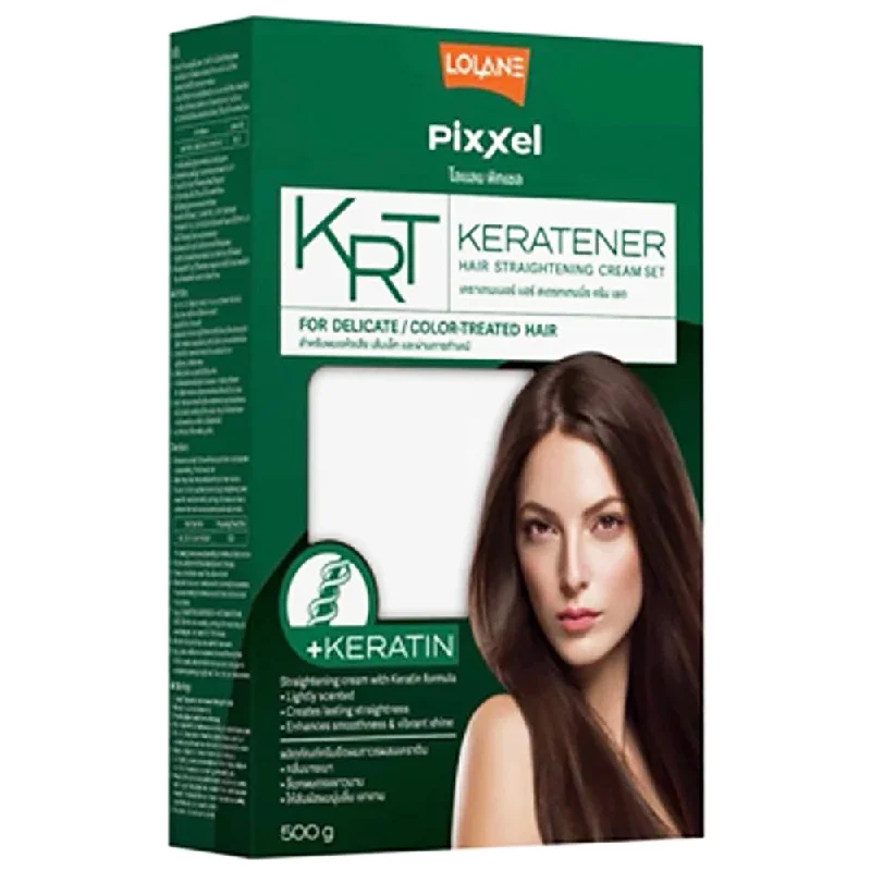 Hair sculpting gel-Lolane Pixxel Keratener Hair Straightening Cream Permanent Keratin Treatment