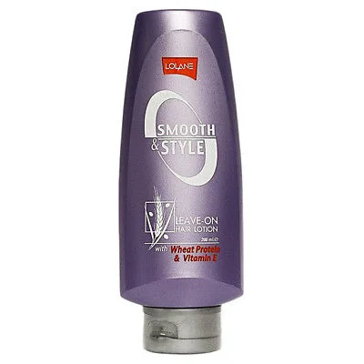 Hair sculpting cream-Lolane Smooth & Style Leave-On Hair Lotion