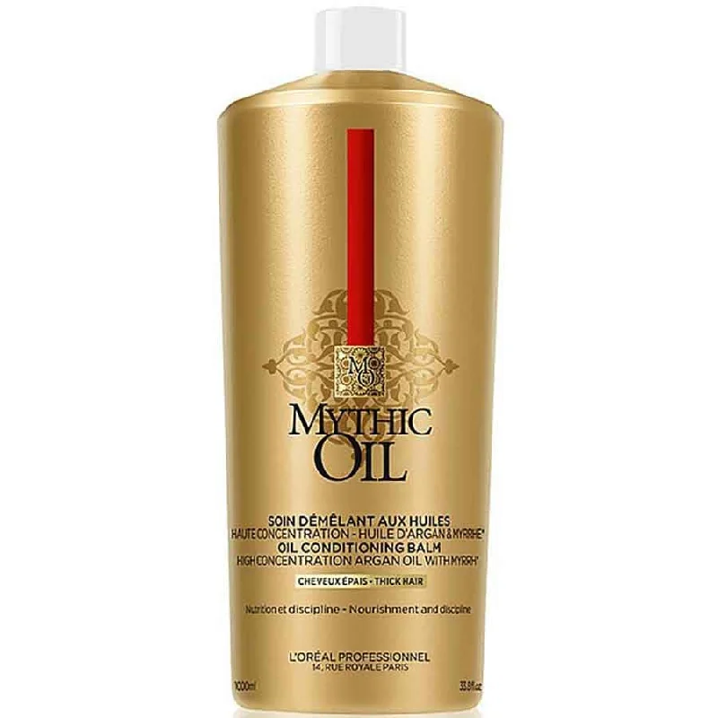 How to nourish dry hair-L'oreal Mythic Conditioner 1000ml Thick