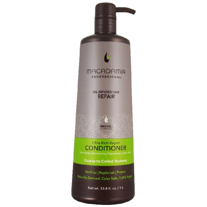 Hair care tips for hair growth-Macadamia Pro Ultra Rich Repair Conditioner 1 litre