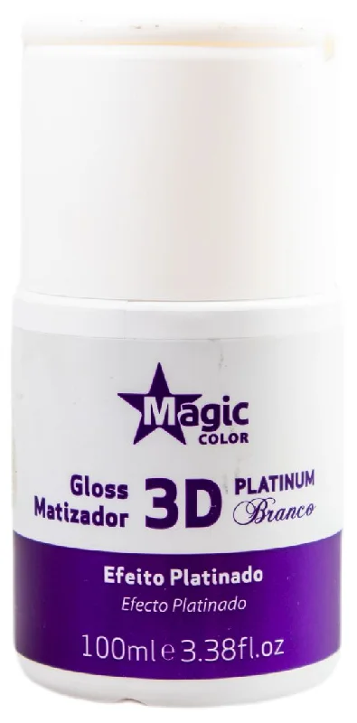 Anti-itch spray-Platinum White Anti Yellow Treatment 3D Tinting Gloss Mask 100ml - Magic Color