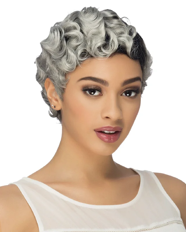 Synthetic wigs with feathered ends-Malo | Synthetic Wig by Vivica Fox