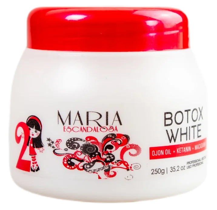 Hair care routine for hair volume-Ojon Keratin Macadamia Deep Hair Mask White Hair Mask 250g - Maria Escandalosa