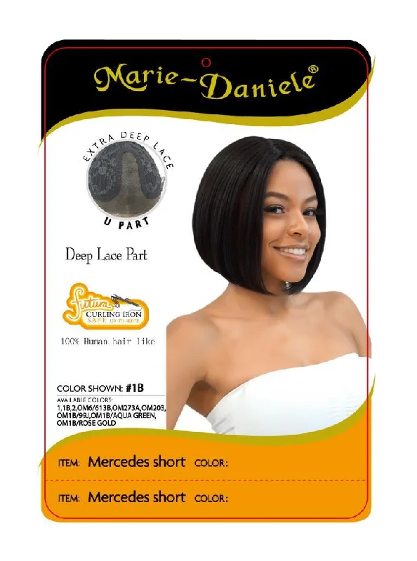 Synthetic wigs for cancer patients-Marie Daniele Mercedes Short