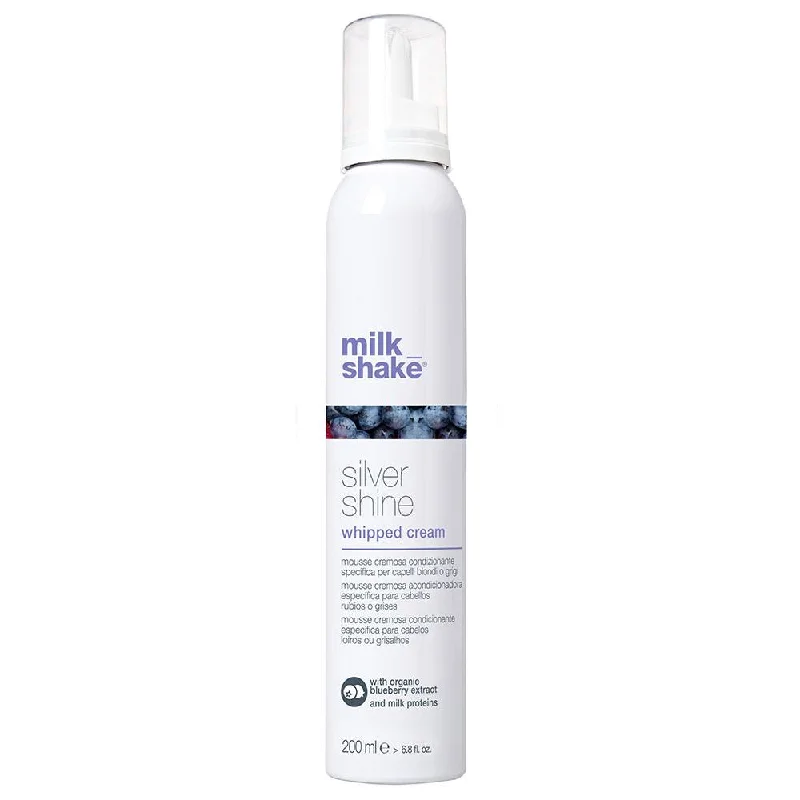 Best hair care for scalp care-Milk_Shake Silver Shine Whipped Cream 200ml