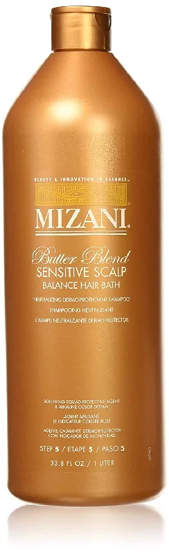 Hair care products for hair volume-Mizani Butter Blend Hair Bath-sensitive 33.8 Oz