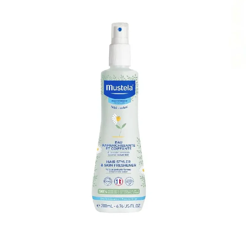 Hair sculpting gel-MUSTELA Hair Styler and Skin Freshener 200ml