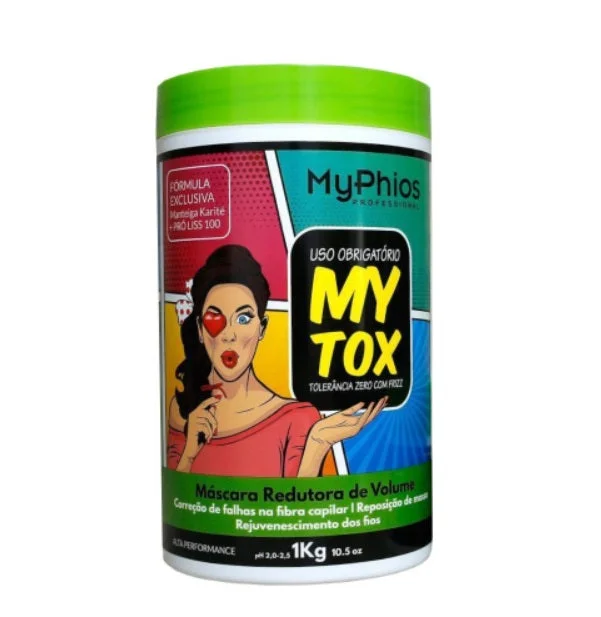 Best hair care for hair repair-MyTox Ultra Hydration Volume Reducer Deep Hair Mask 1Kg - My Phios