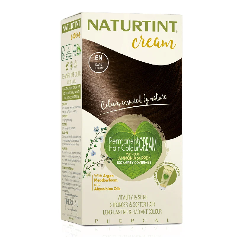 Hair smoother-Naturtint Cream Hair Colour Cream - 6N Dark Blonde