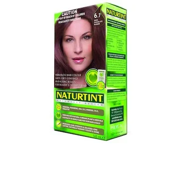 Hair softener-NATURTINT Dark Chocolate Blonde Plant Based Hair Colour - 6.7 170mL