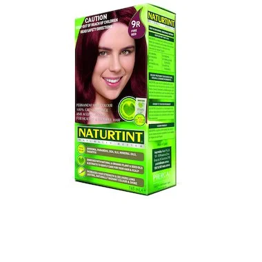 Scalp treatment cream-NATURTINT Fire Red Plant Based Hair Colour - 9R 170mL