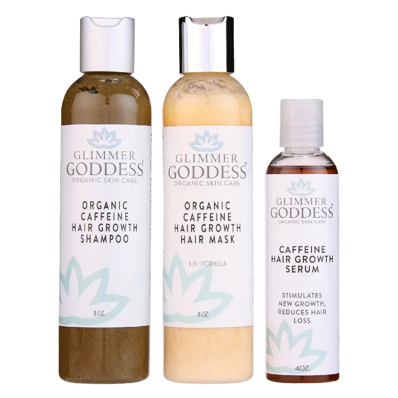 Anti-breakage lotion-Organic Caffeine Hair Growth Trio