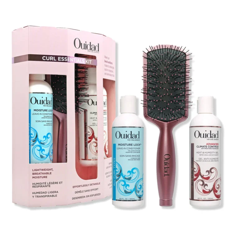 Dandruff shampoo-Ouidad Curl TLC Trio Kit