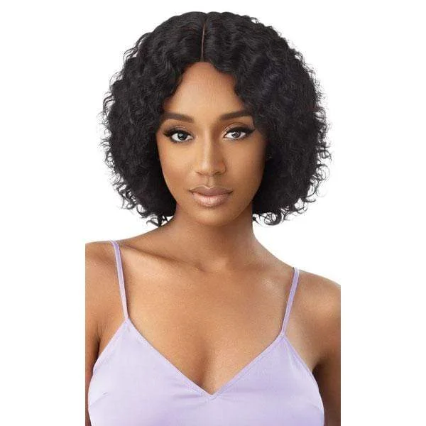 real person hair ring affordable-Outre 100% Human Hair MyTresses Purple Label Full Wig No Knot Part - AQUILA