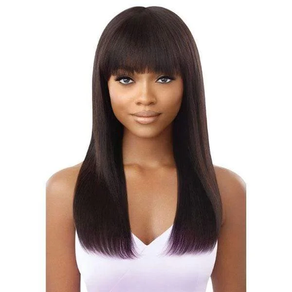 real person hair ring spring-Outre 100% Human Hair MyTresses Purple Label Full Wig - SEVANNE