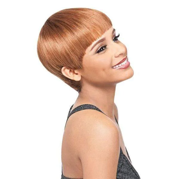 real person hair ring package-Outre 100% Human Hair Premium Duby Wig - BOWL CUT