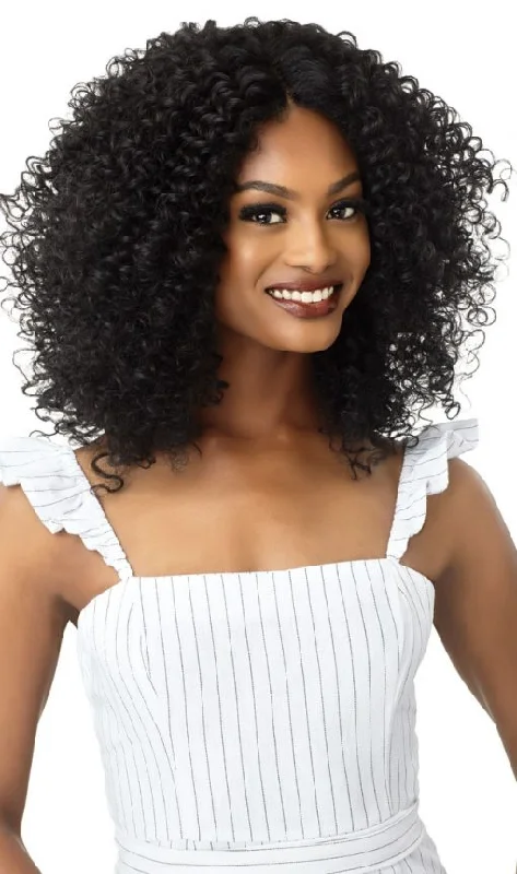 Synthetic wigs for conventions-OUTRE BIG BEAUTIFUL HAIR LACE WIG 3B RHYTHM RINGLETS