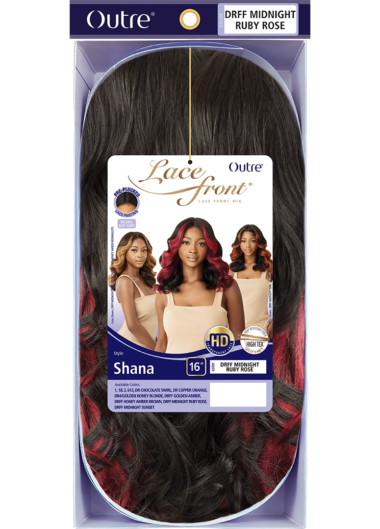 Synthetic wigs for morning wear-Outre Lace Front Shana