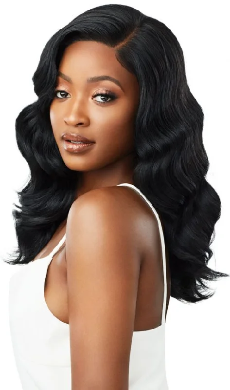 Synthetic wigs for award shows-OUTRE LACE FRONT WIG PERFECT HAIR LINE 13X4 KIRA