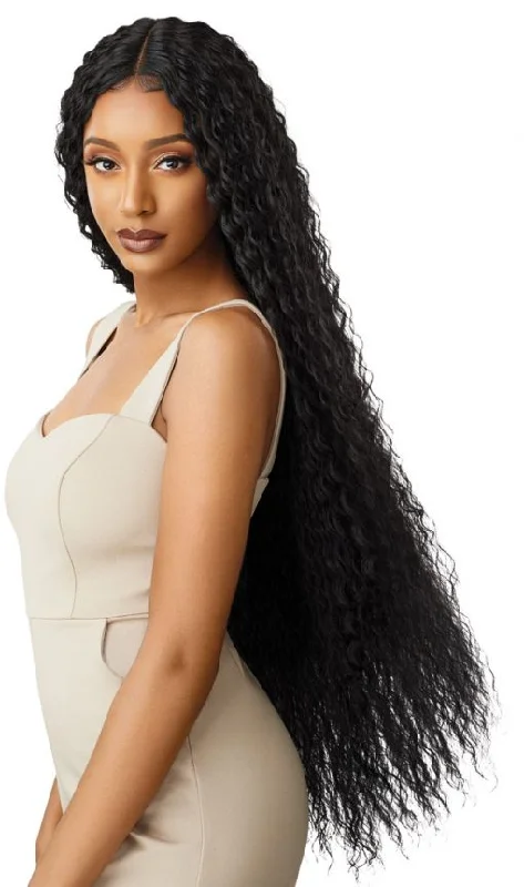 Affordable synthetic wigs online-OUTRE LACE FRONT WIG SHILOH 38"