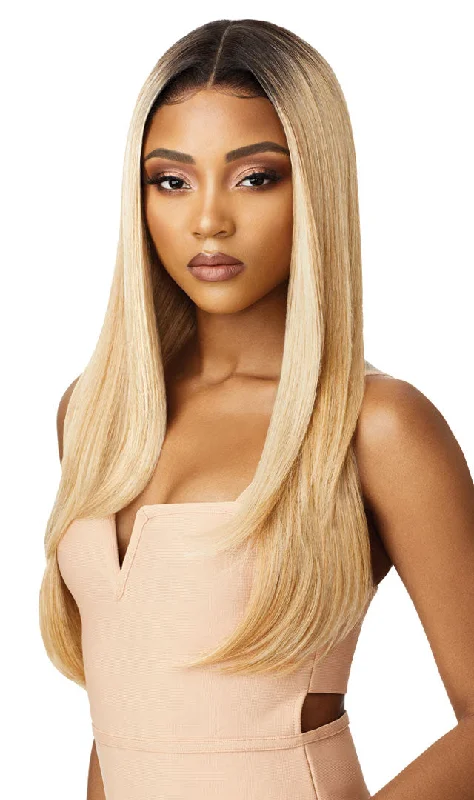 Lightweight synthetic wigs-Outre Lacefront Wig | Melted Hairline | Aaliyah