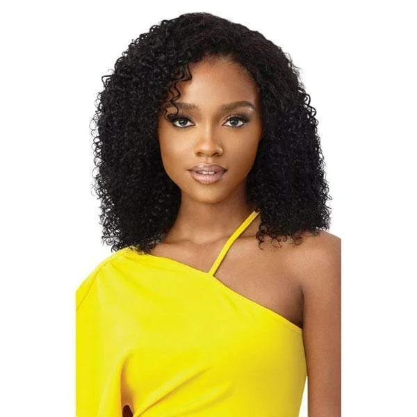 real person hair ring color-Outre Mytresses Gold Label 100% Human Hair U-Part Cap Wig - CARIBBEAN CURLY 14″