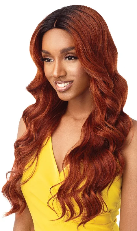 Synthetic wigs with subtle highlights-Outre The Daily Wig Kamala