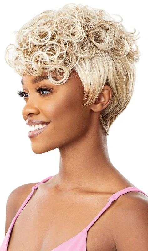 Synthetic wigs for weddings-Outre WigPop | KENDRA