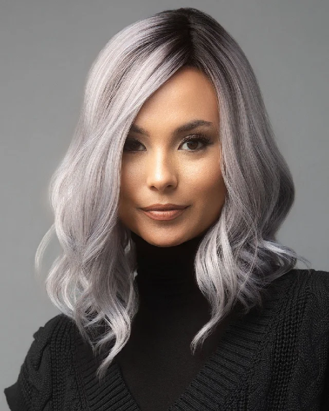 Synthetic wigs for bulk purchase-Panache Wavez | Lace Front & Monofilament Part Synthetic Wig by Rene of Paris