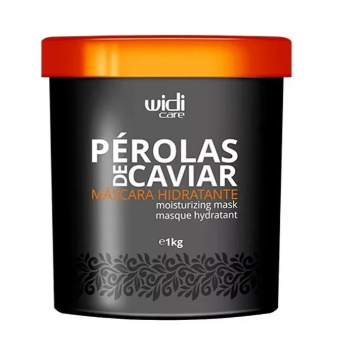 Hair care tips for hair hydration-Pérolas de Caviar Pearls Extract Moisturizing Revitalizing Mask 1Kg - Widi Care