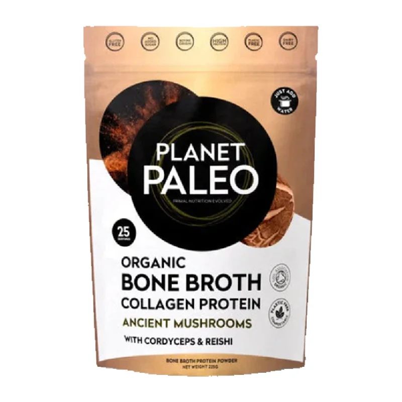 Curl quenching oil-Planet Paleo Organic Bone Broth Collagen Protein - Ancient Mushrooms