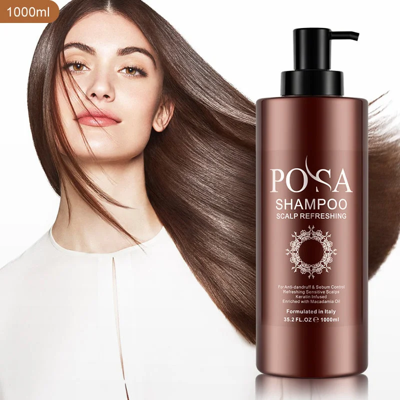 Hair tonic-POSA Scalp Refreshing Shampoo  Its gentle cleansing action helps reduce the unpleasant sensation of itching.