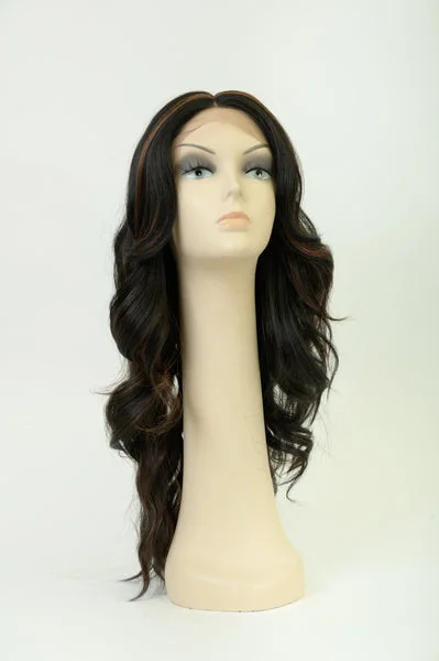 Synthetic wigs for sports-Premium Synthetic Curly JKNL-8