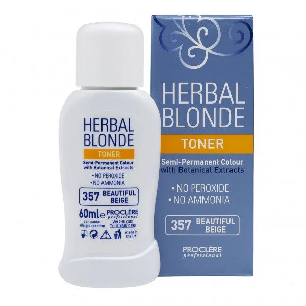 Anti-static cream-Proclere Herbal Blonde Toner 357 60ml