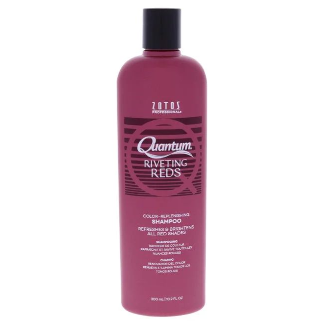 Deep conditioner-Zotos Quantum Riveting Reds Color Replenishing Shampoo by Zotos for Unisex - 10.2 oz Shampoo