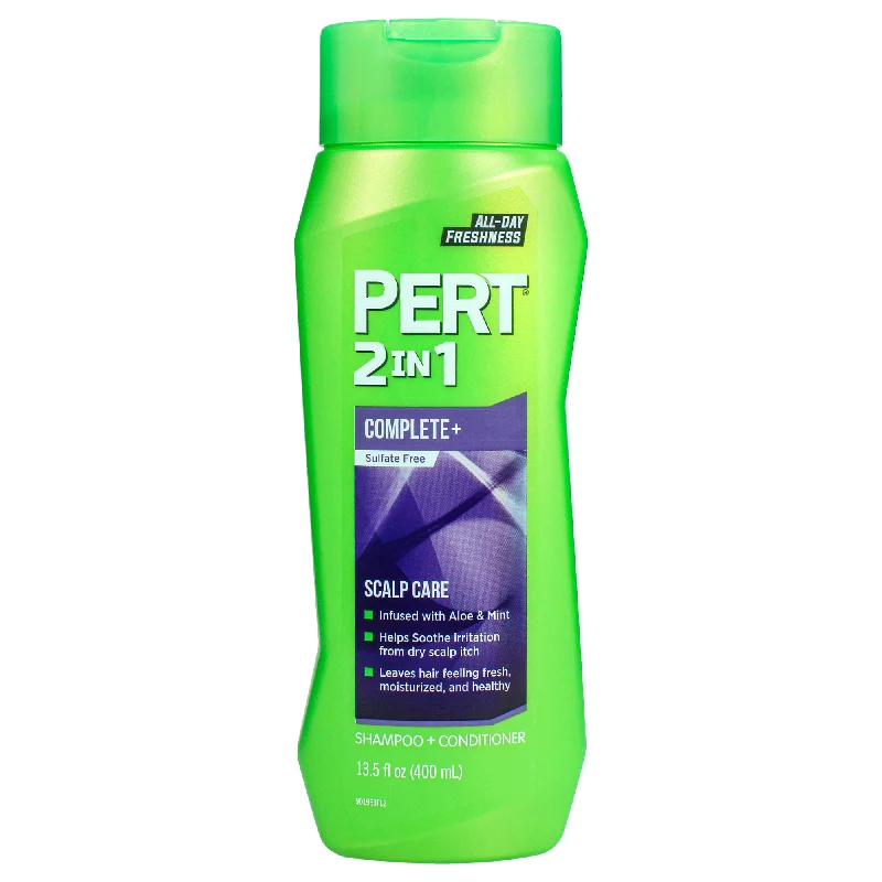 Hair mask-Pert 2 in 1 Complete Plus Scalp Care Shampoo and Conditioner by Pert for Unisex - 13.5 oz Shampoo and Conditioner