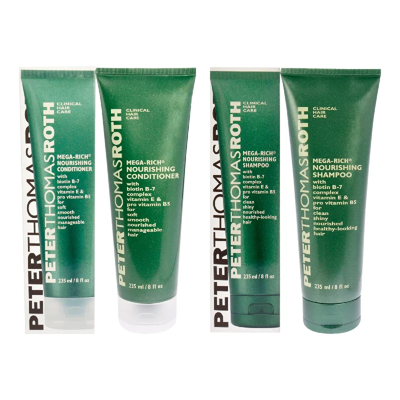 Developer-Peter Thomas Roth Mega-Rich Shampoo and Conditioner Kit by Peter Thomas Roth for Unisex - 2 Pc Kit 8oz Shampoo, 8oz Conditioner