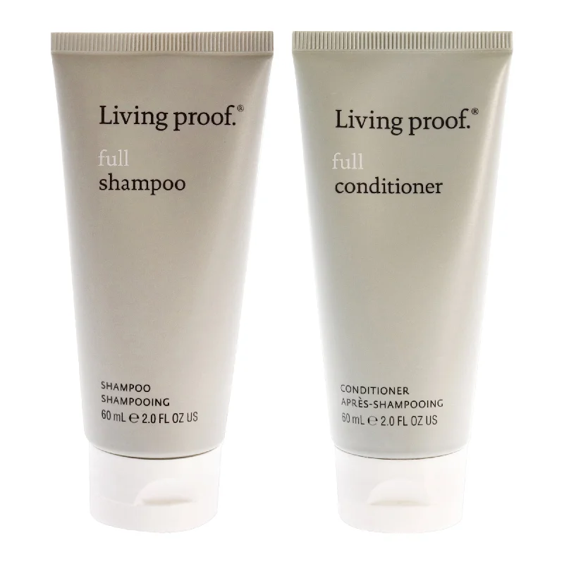 Matte pomade-Living Proof Full Shampoo and Conditioner Kit by Living Proof for Unisex - 2 Pc Kit 2oz Shampoo, 2oz Conditioner