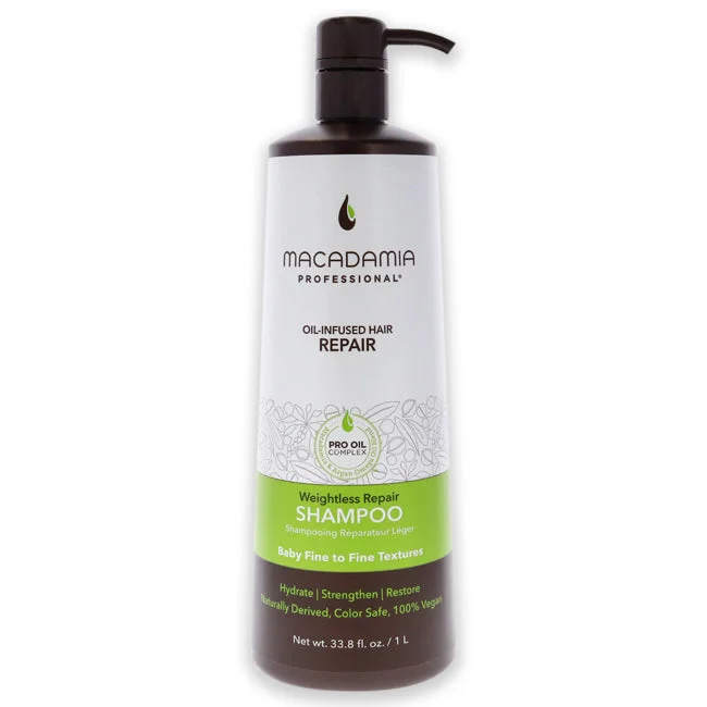 Bleach powder-Macadamia Oil Wightless Repair Shampoo by Macadamia Oil for Unisex - 33.8 oz Shampoo