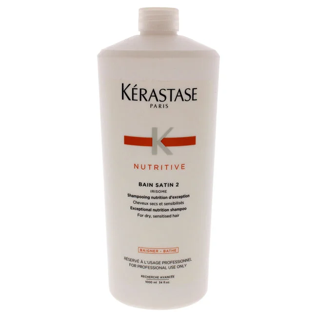 Matte pomade-Kerastase Nutritive Bain Satin 2 Shampoo by Kerastase for Unisex - 34 oz Shampoo