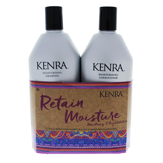 Hair gel-Kenra Moisturizing Shampoo and Conditioner Duo by Kenra for Unisex - 33.8 oz Shampoo and Conditioner