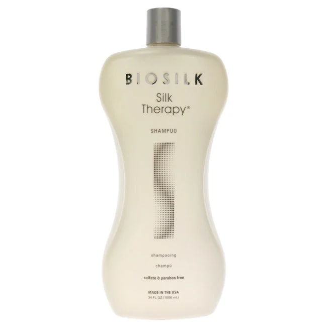 Hair perfume-Biosilk Silk Therapy Shampoo by Biosilk for Unisex - 34 oz Shampoo