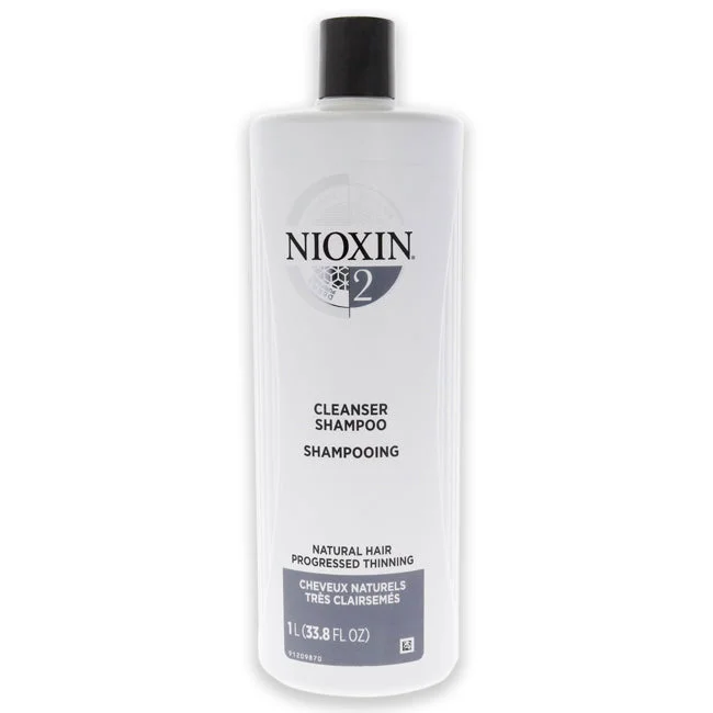 Repairing hair mask-Nioxin System 2 Cleanser Shampoo by Nioxin for Unisex - 33.8 oz Shampoo