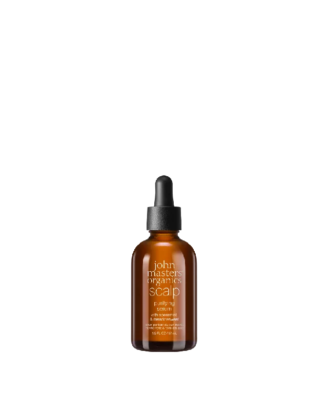 Hair care for thick damaged hair-Scalp Purifying Serum with Spearmint & Meadowsweet