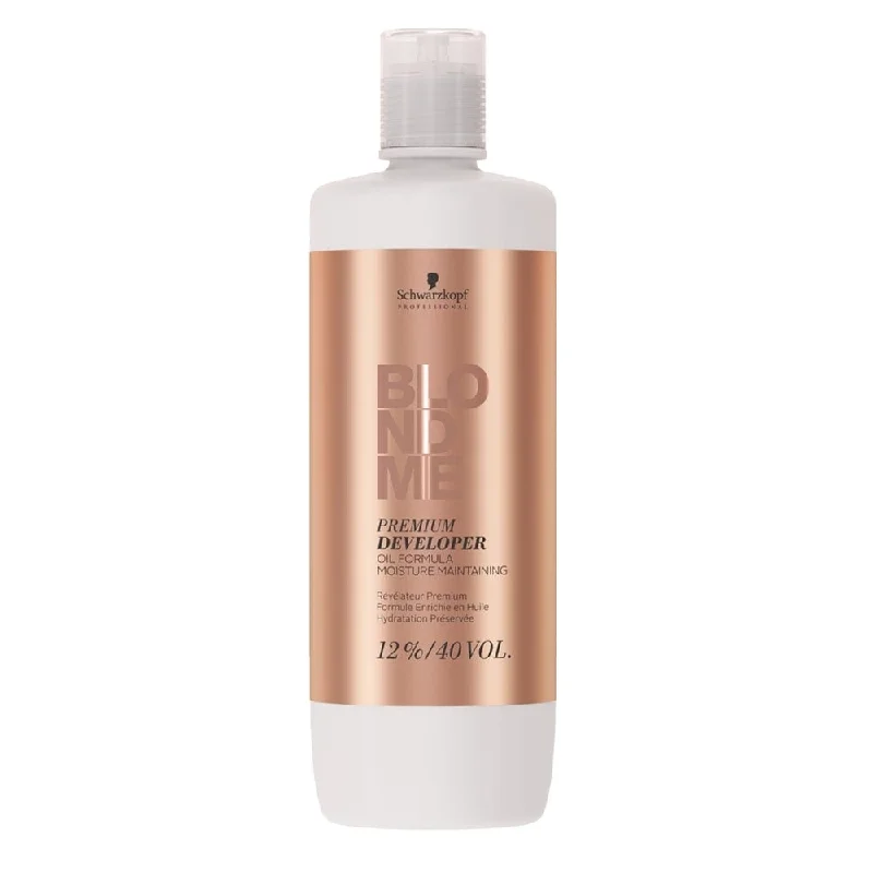 Hair thickening spray-Schwarzkopf Blondme Premium Developer 12% 1000ml